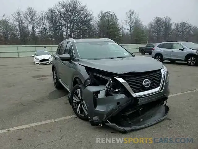12 Photograph of a damaged car 5N1AT3CB6MC762680 NISSAN ROGUE 2021