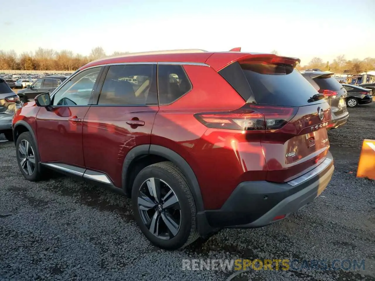 2 Photograph of a damaged car 5N1AT3CB6MC768382 NISSAN ROGUE 2021