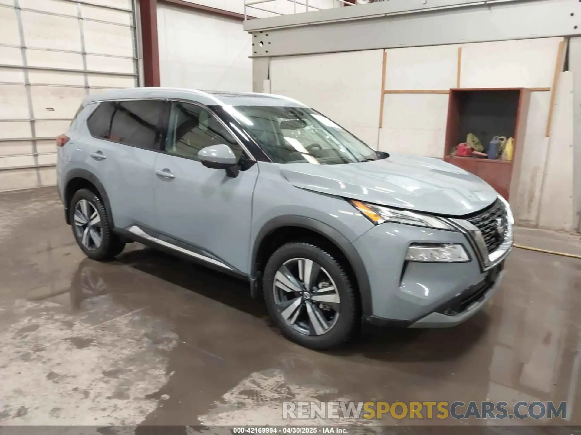 1 Photograph of a damaged car 5N1AT3CB6MC843016 NISSAN ROGUE 2021