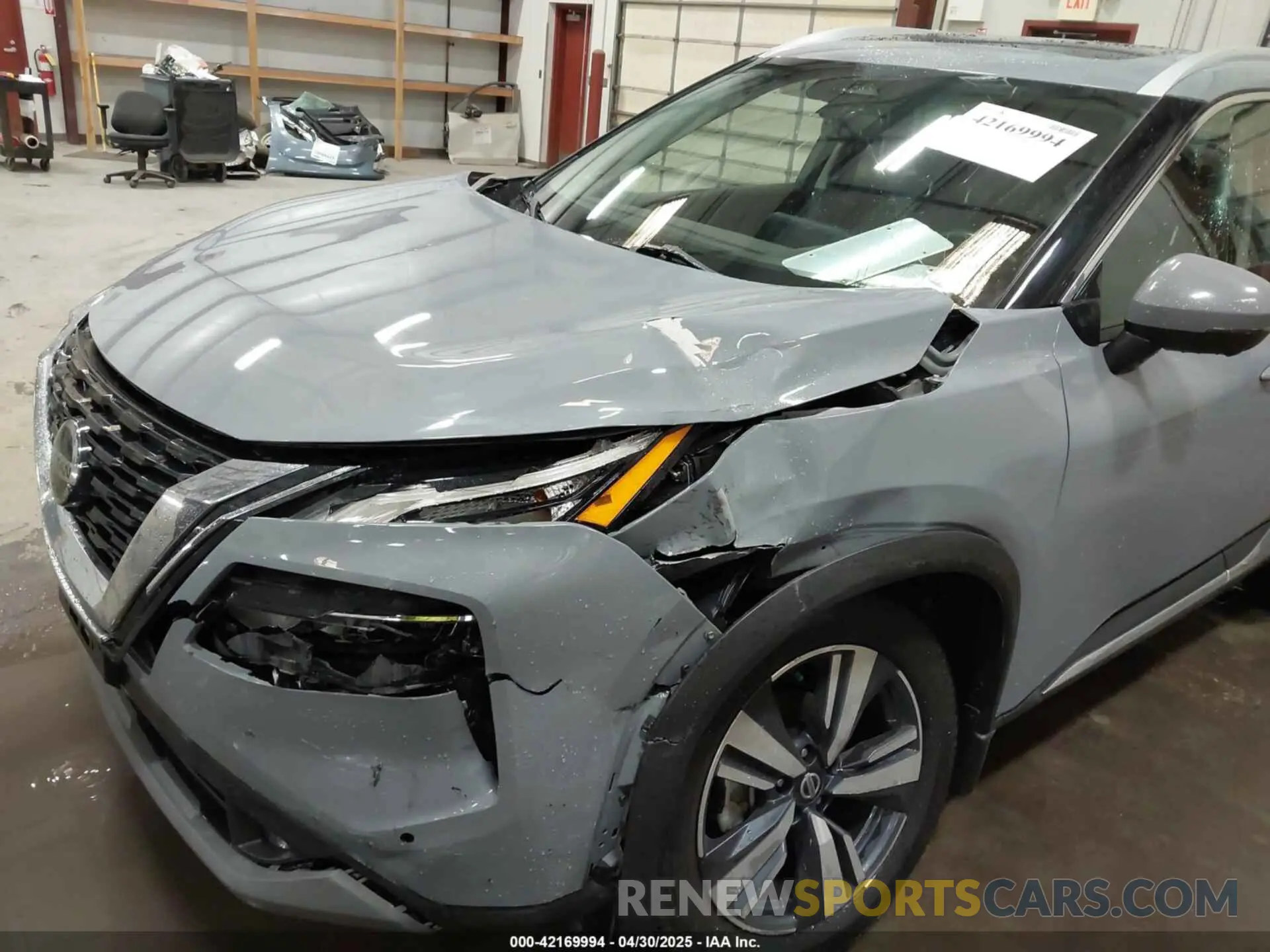 6 Photograph of a damaged car 5N1AT3CB6MC843016 NISSAN ROGUE 2021