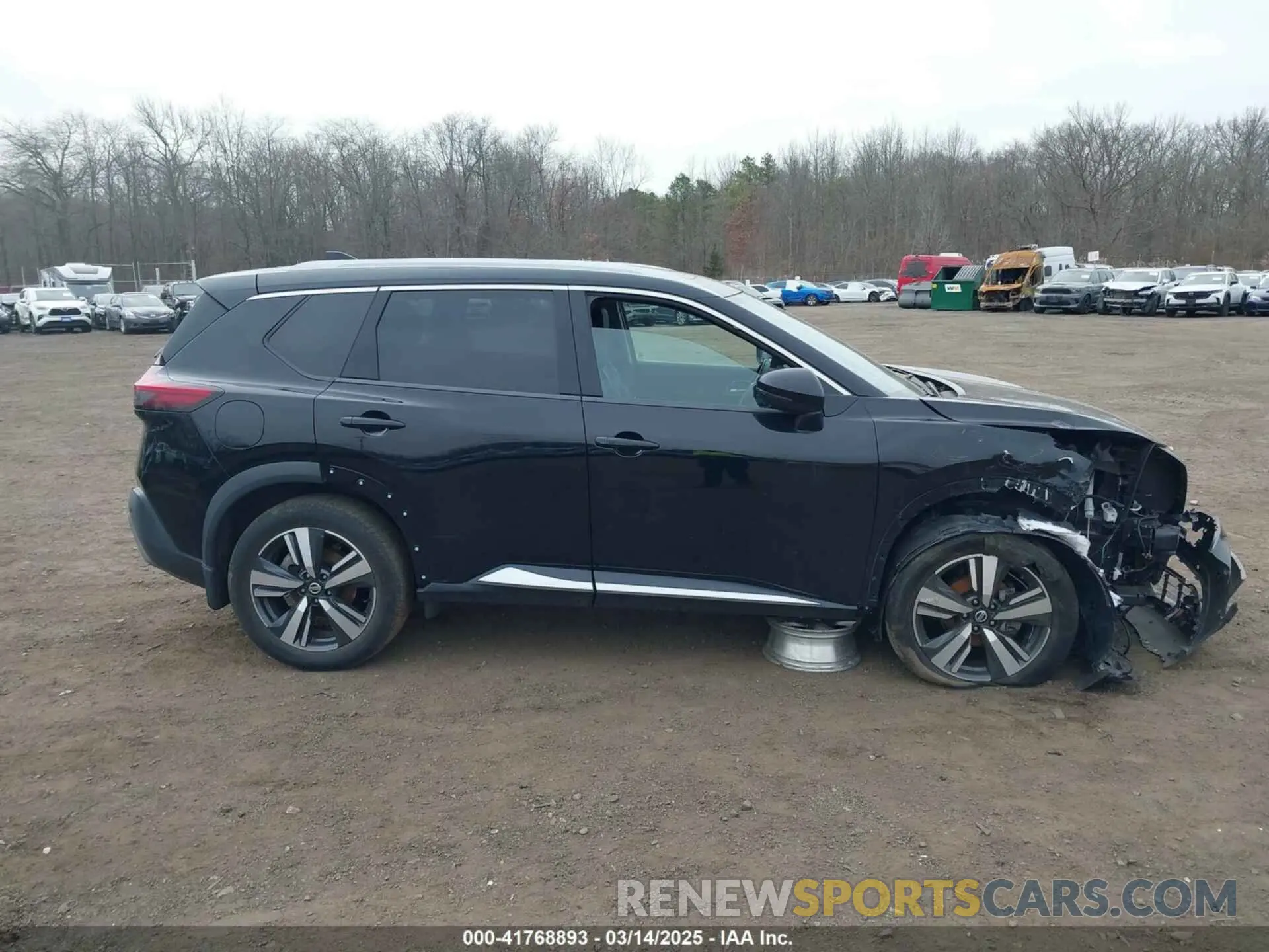 12 Photograph of a damaged car 5N1AT3CB7MC670882 NISSAN ROGUE 2021