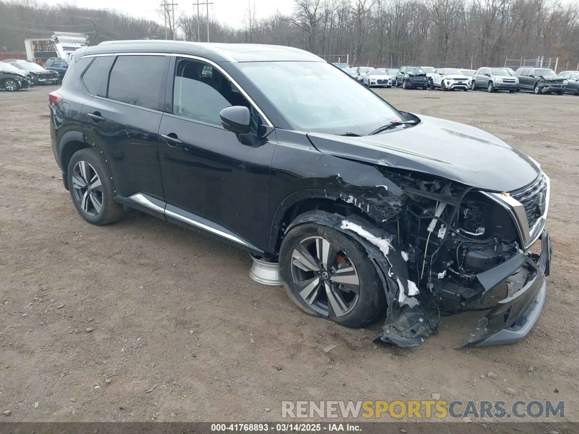 16 Photograph of a damaged car 5N1AT3CB7MC670882 NISSAN ROGUE 2021