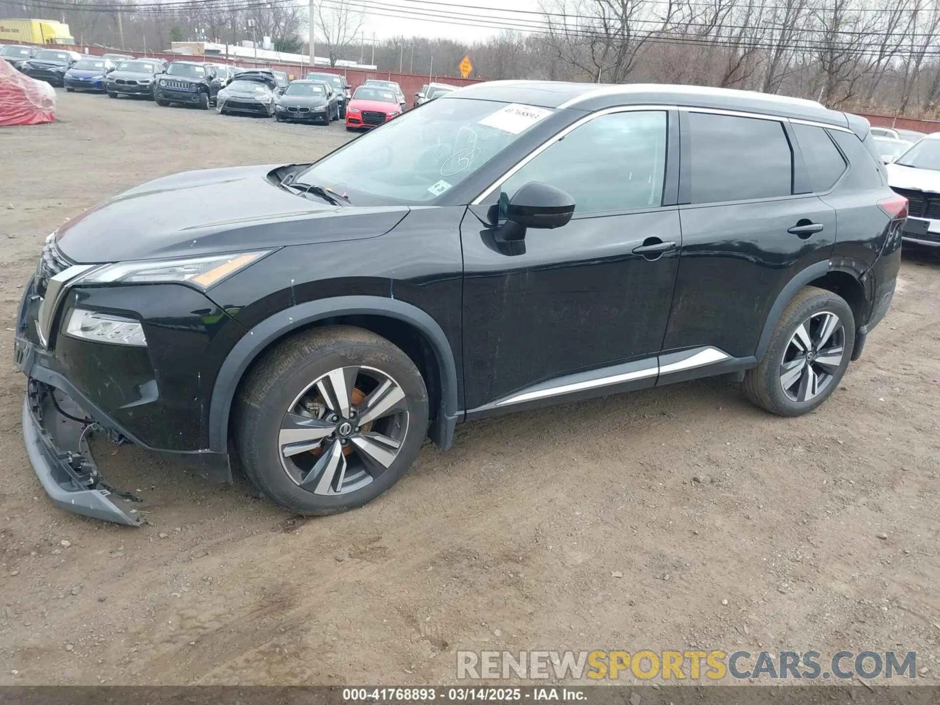 2 Photograph of a damaged car 5N1AT3CB7MC670882 NISSAN ROGUE 2021