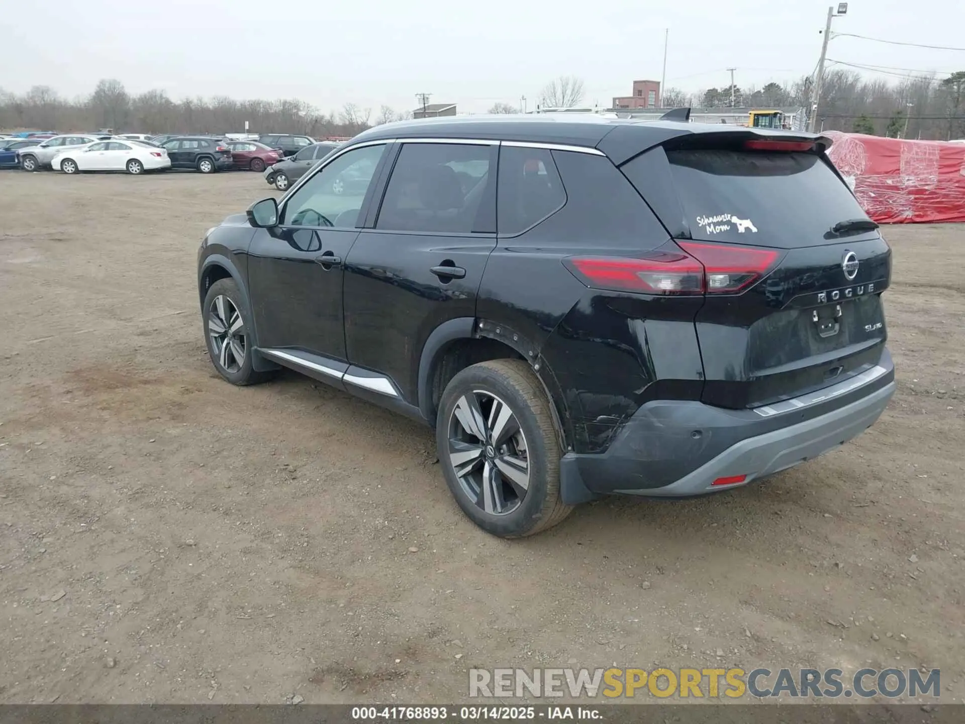 3 Photograph of a damaged car 5N1AT3CB7MC670882 NISSAN ROGUE 2021