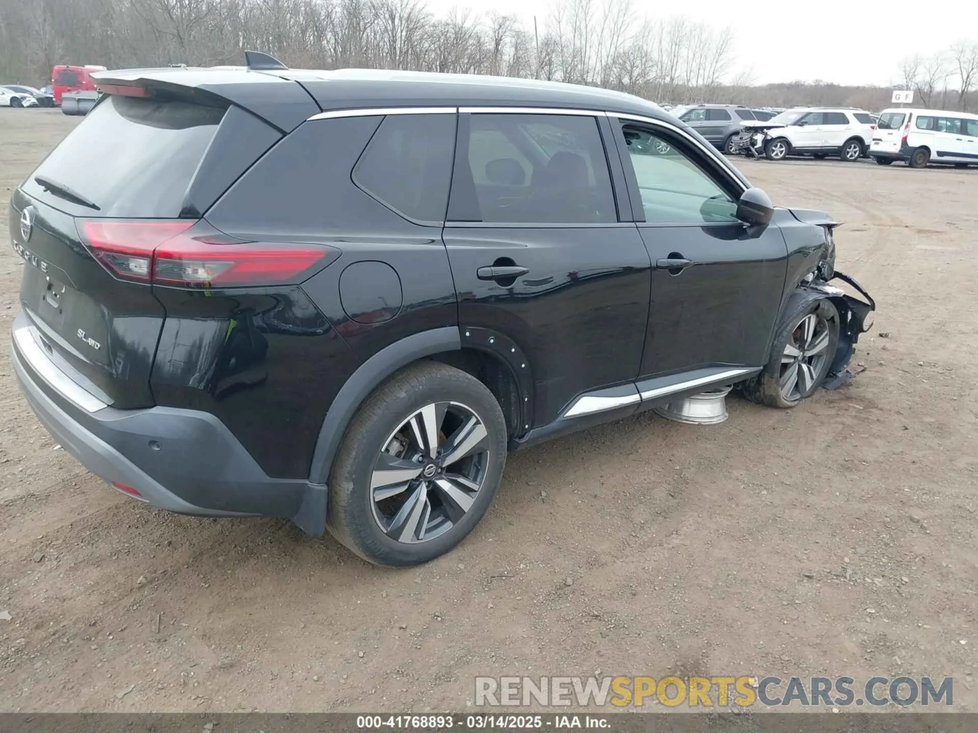 4 Photograph of a damaged car 5N1AT3CB7MC670882 NISSAN ROGUE 2021