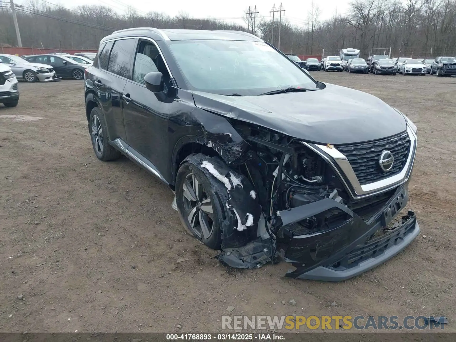 6 Photograph of a damaged car 5N1AT3CB7MC670882 NISSAN ROGUE 2021