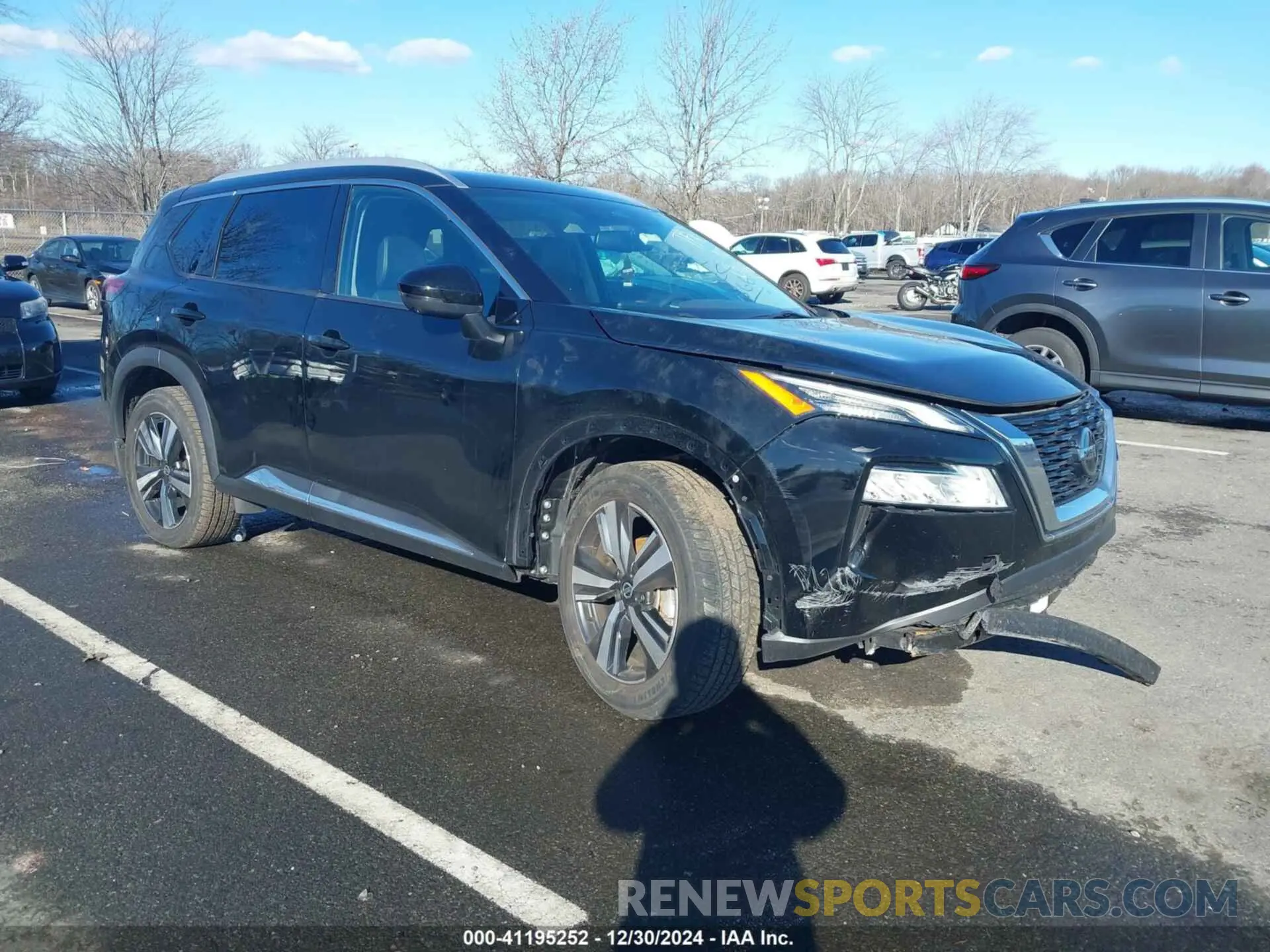 1 Photograph of a damaged car 5N1AT3CB7MC704366 NISSAN ROGUE 2021