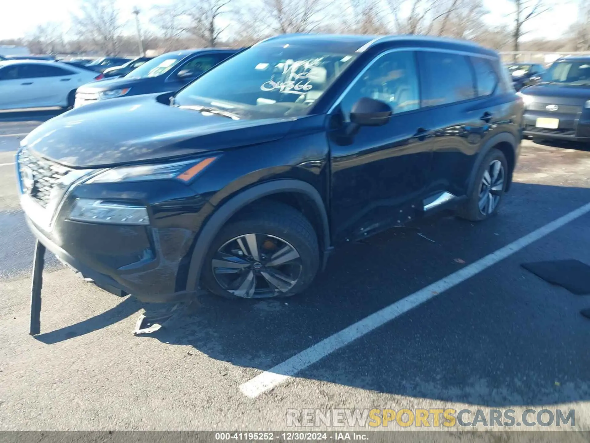2 Photograph of a damaged car 5N1AT3CB7MC704366 NISSAN ROGUE 2021