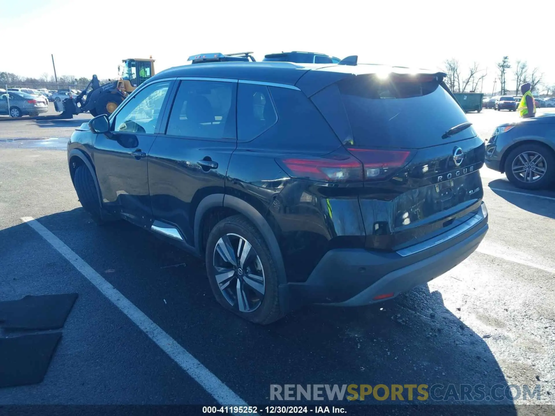 3 Photograph of a damaged car 5N1AT3CB7MC704366 NISSAN ROGUE 2021