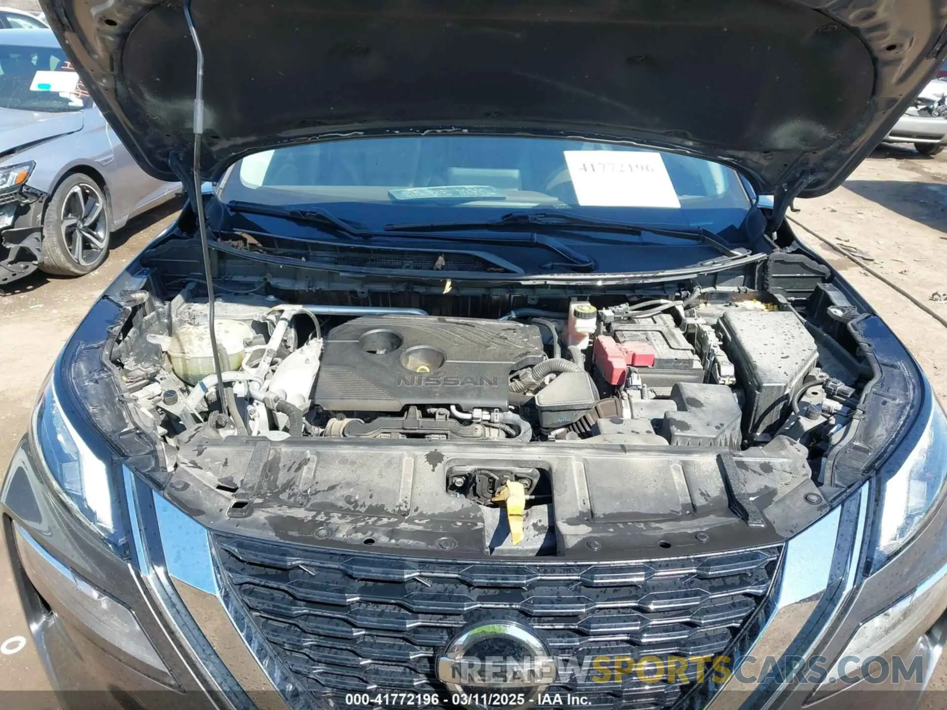 10 Photograph of a damaged car 5N1AT3CB8MC697749 NISSAN ROGUE 2021