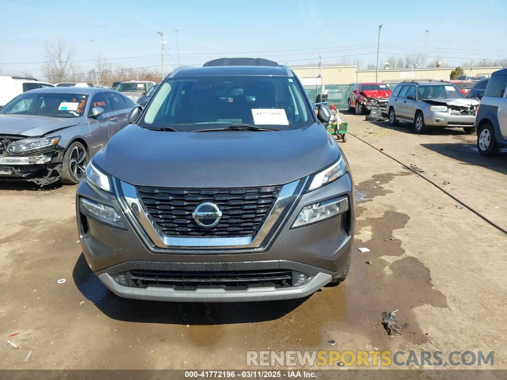 12 Photograph of a damaged car 5N1AT3CB8MC697749 NISSAN ROGUE 2021