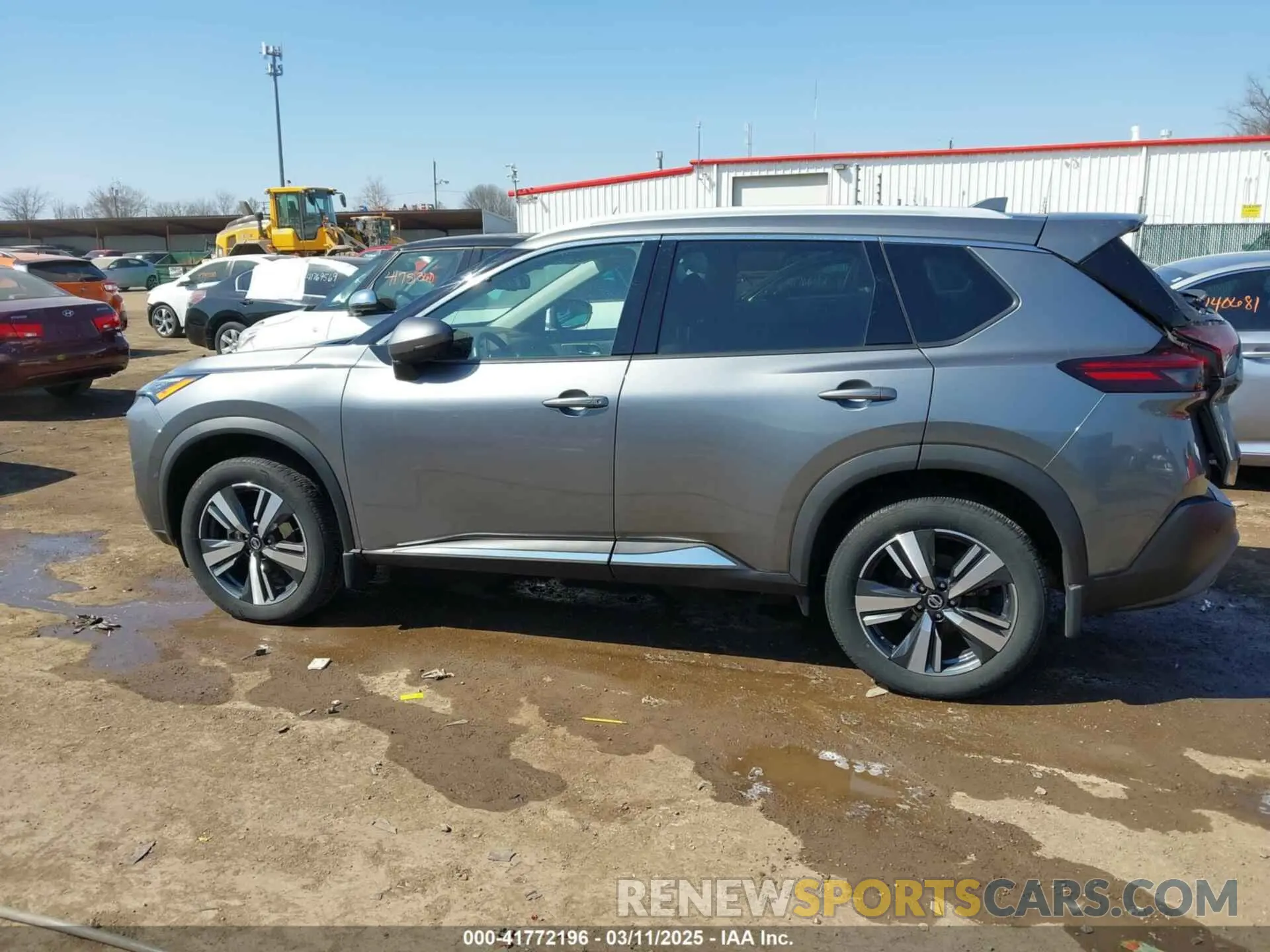 14 Photograph of a damaged car 5N1AT3CB8MC697749 NISSAN ROGUE 2021