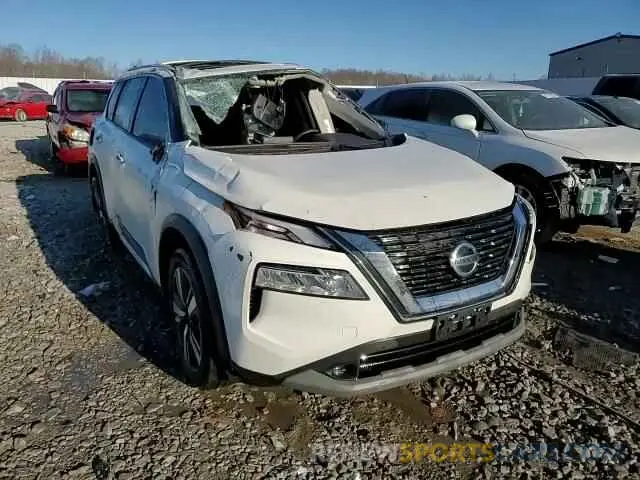 15 Photograph of a damaged car 5N1AT3CB8MC720074 NISSAN ROGUE 2021