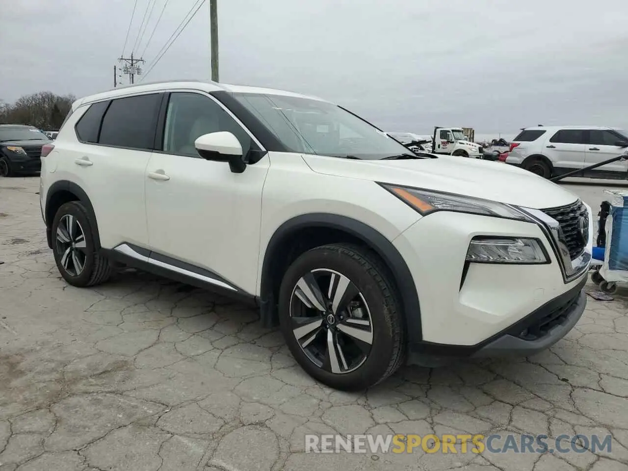 4 Photograph of a damaged car 5N1AT3CB9MC801519 NISSAN ROGUE 2021