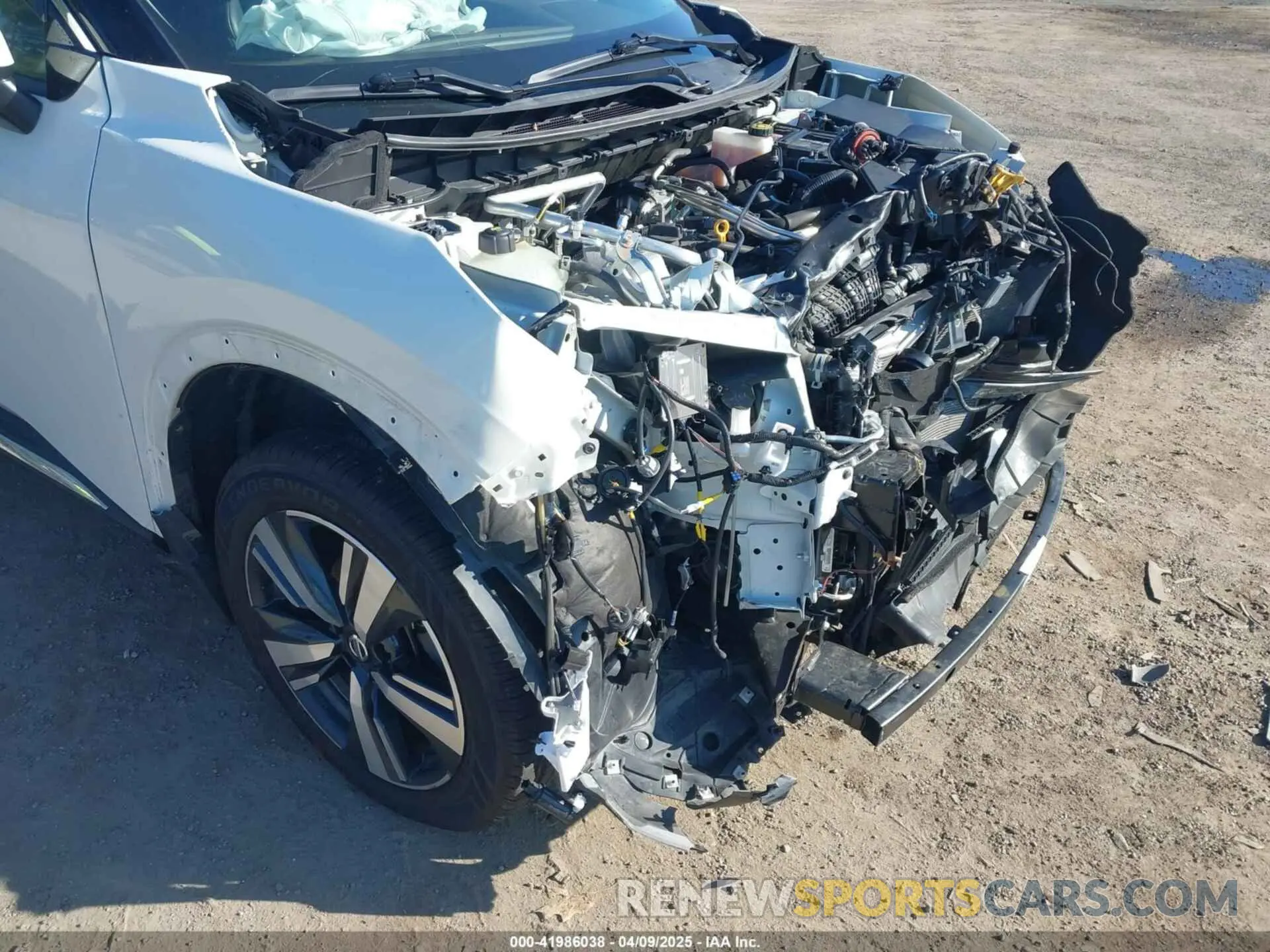 18 Photograph of a damaged car 5N1AT3CBXMC786996 NISSAN ROGUE 2021