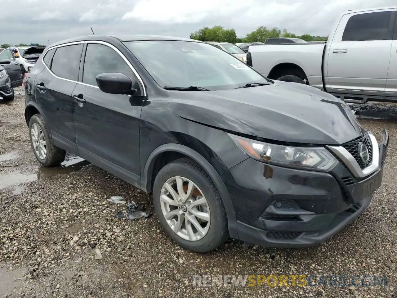 4 Photograph of a damaged car JN1BJ1AV0MW301279 NISSAN ROGUE 2021