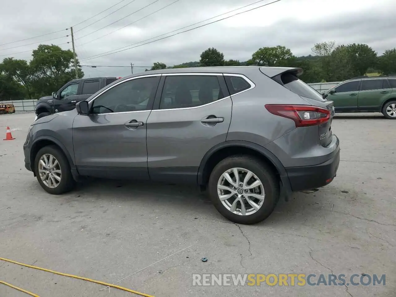 2 Photograph of a damaged car JN1BJ1AV0MW302822 NISSAN ROGUE 2021