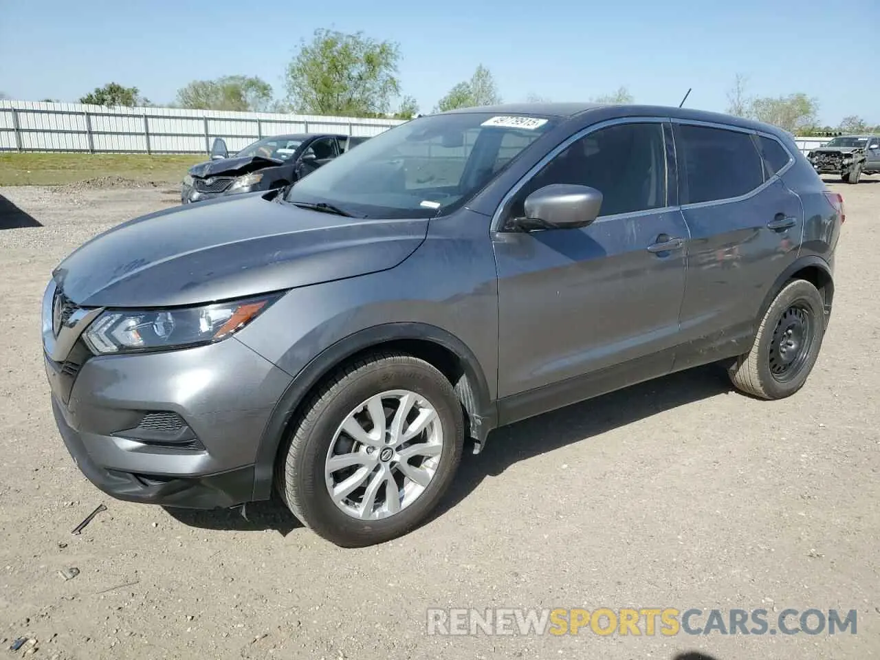 1 Photograph of a damaged car JN1BJ1AV0MW322486 NISSAN ROGUE 2021