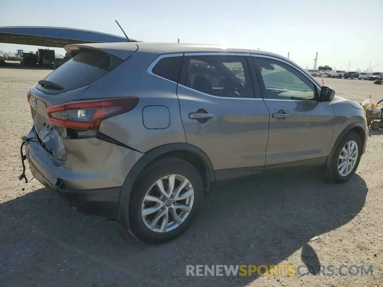 3 Photograph of a damaged car JN1BJ1AV0MW322486 NISSAN ROGUE 2021