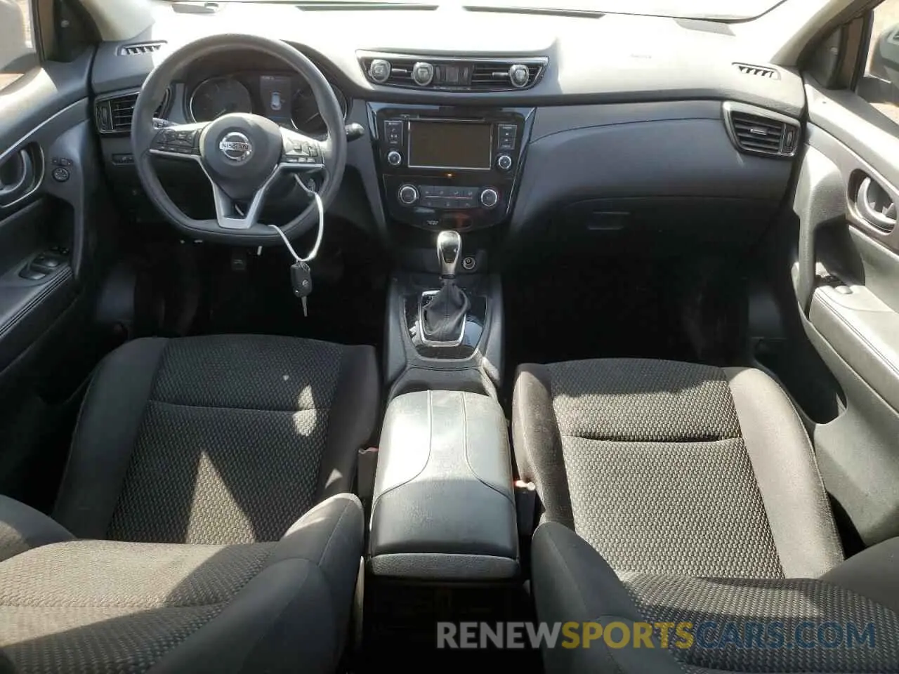 8 Photograph of a damaged car JN1BJ1AV0MW322486 NISSAN ROGUE 2021