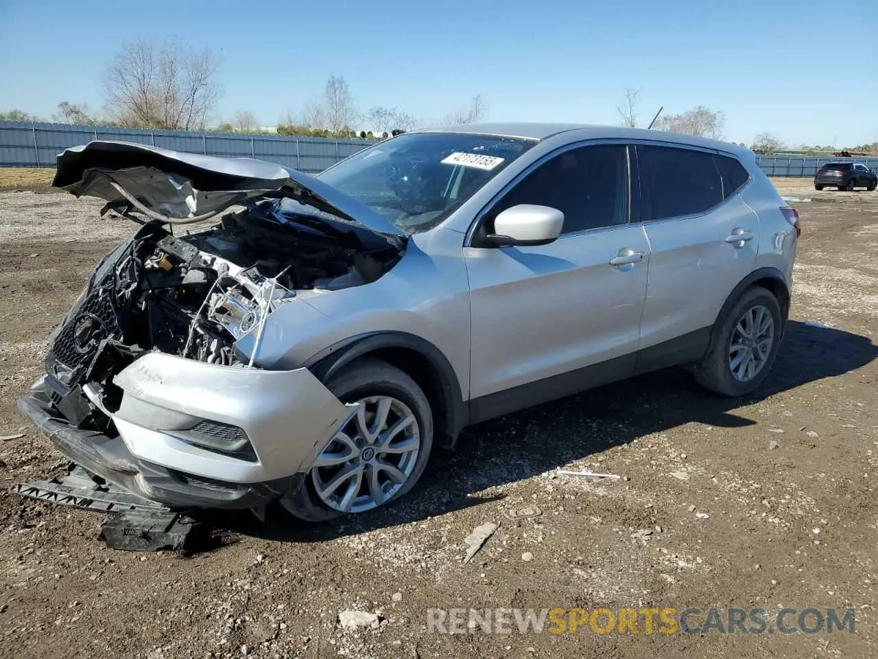 1 Photograph of a damaged car JN1BJ1AV0MW568986 NISSAN ROGUE 2021