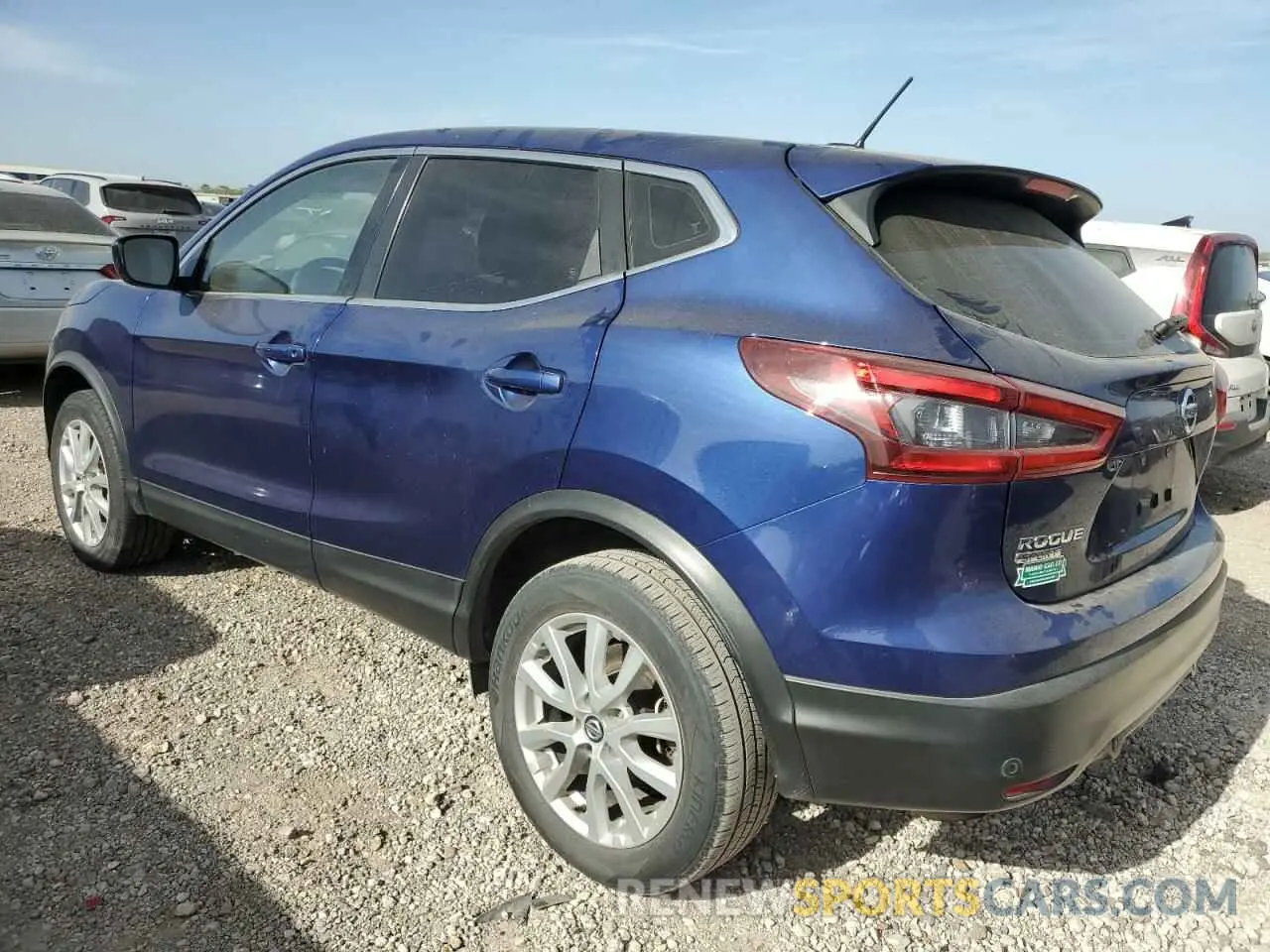 2 Photograph of a damaged car JN1BJ1AV1MW300738 NISSAN ROGUE 2021
