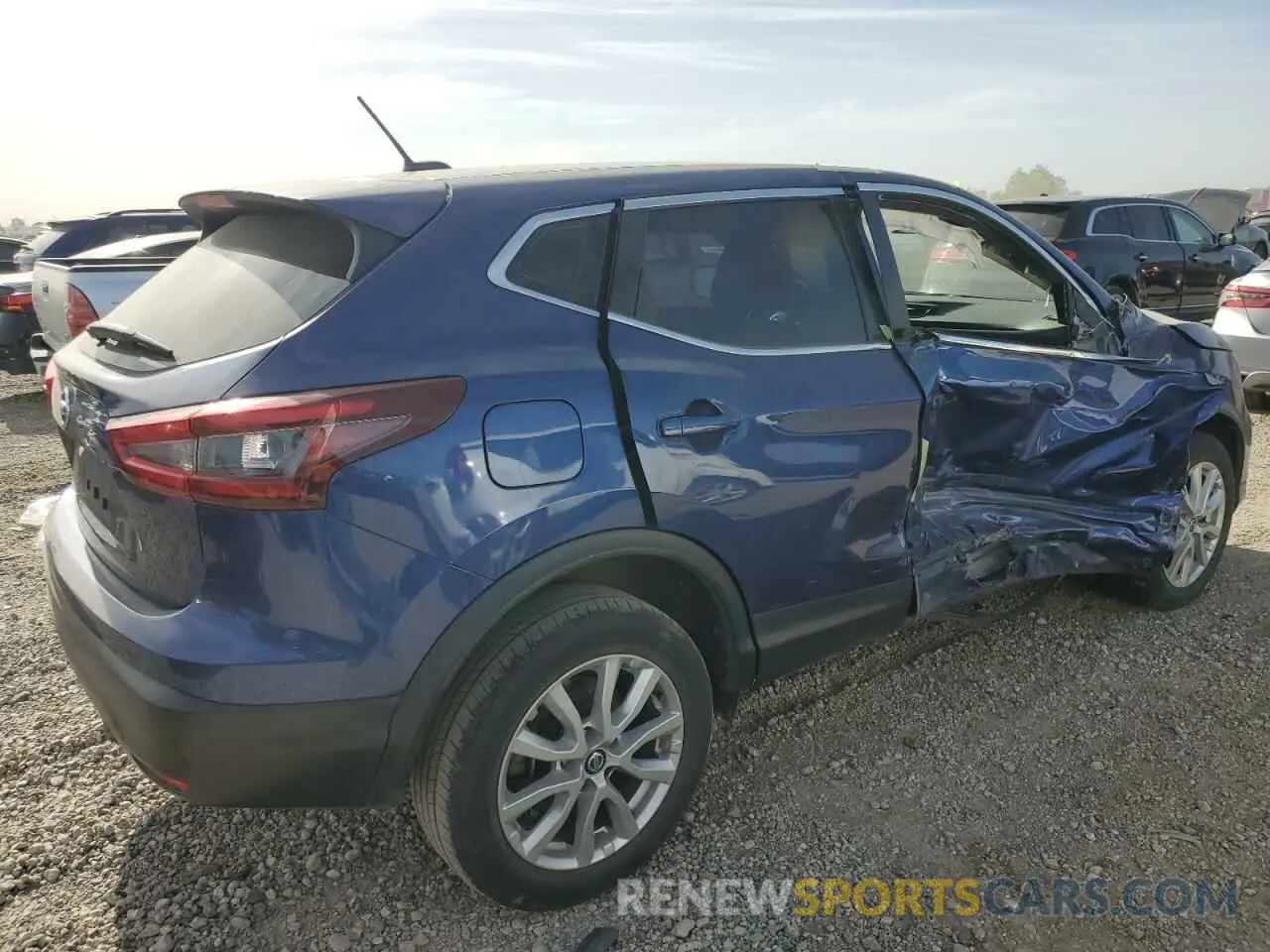 3 Photograph of a damaged car JN1BJ1AV1MW300738 NISSAN ROGUE 2021