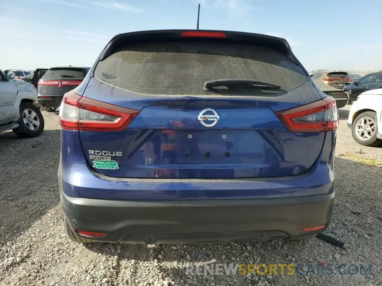 6 Photograph of a damaged car JN1BJ1AV1MW300738 NISSAN ROGUE 2021