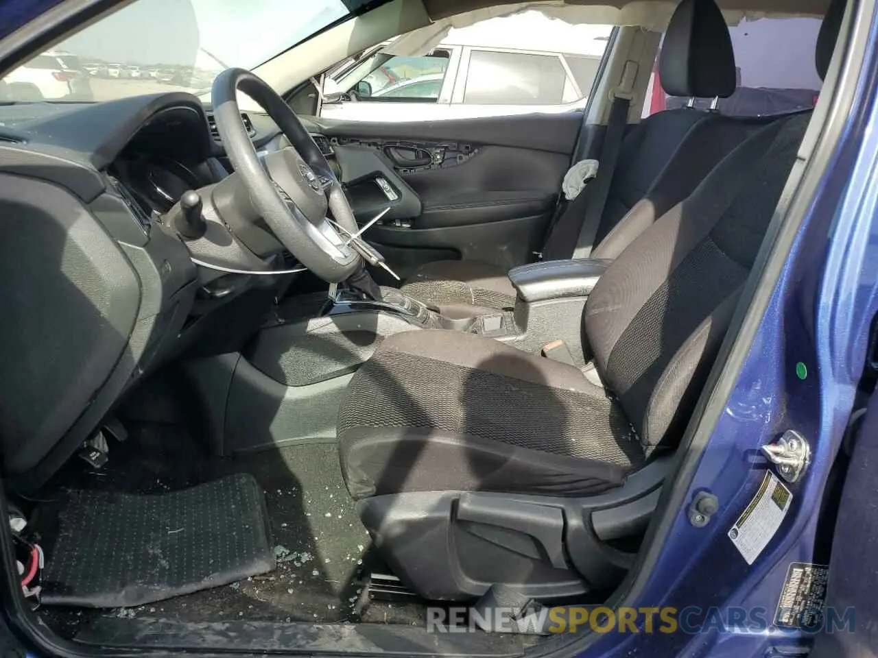 7 Photograph of a damaged car JN1BJ1AV1MW300738 NISSAN ROGUE 2021