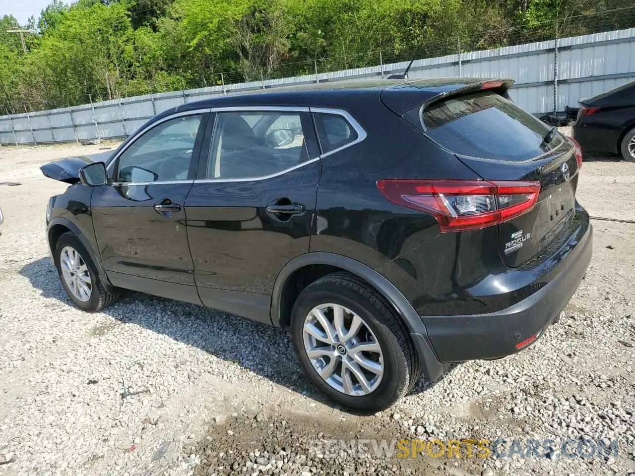 2 Photograph of a damaged car JN1BJ1AV1MW322075 NISSAN ROGUE 2021