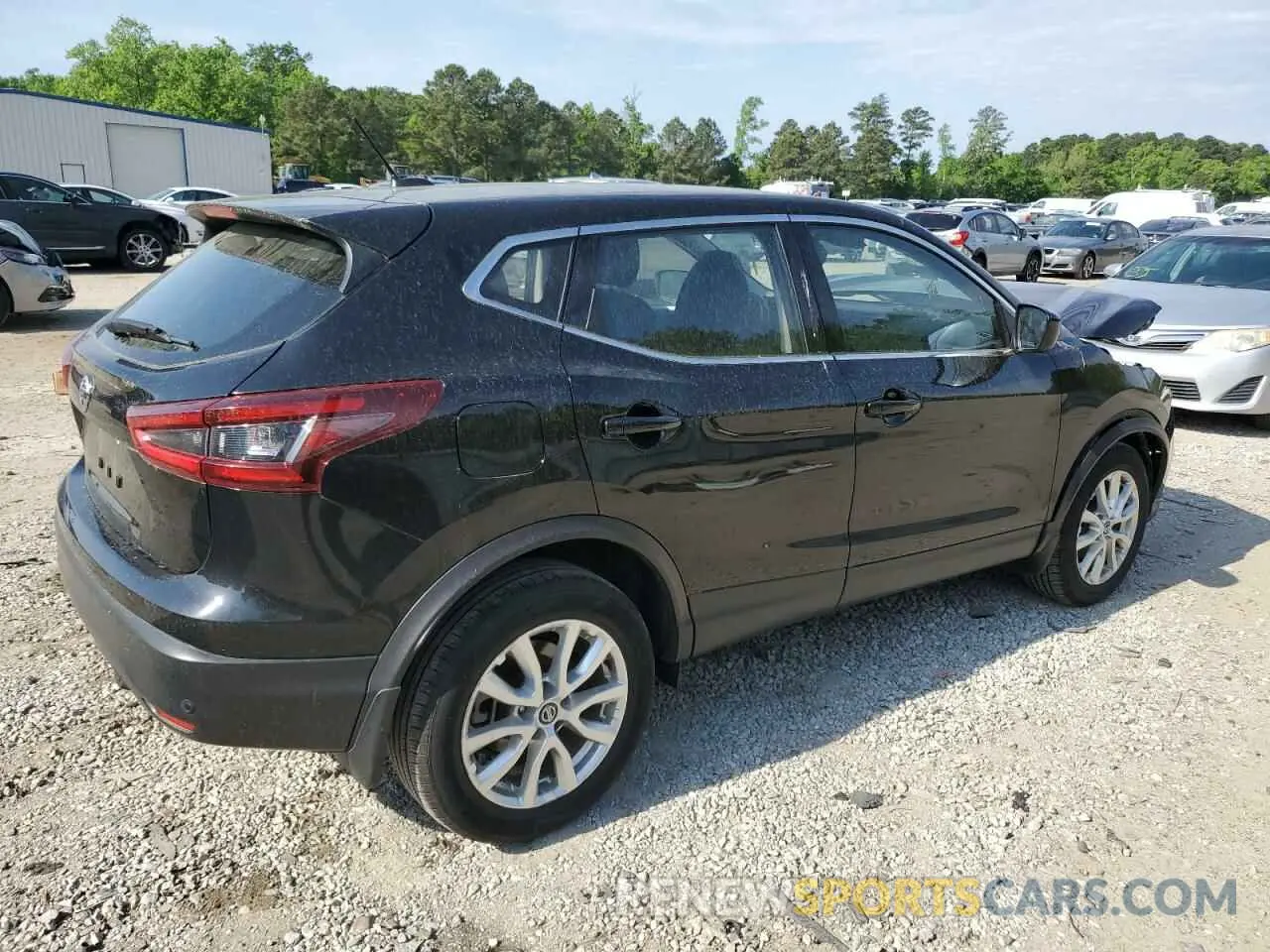 3 Photograph of a damaged car JN1BJ1AV1MW322075 NISSAN ROGUE 2021