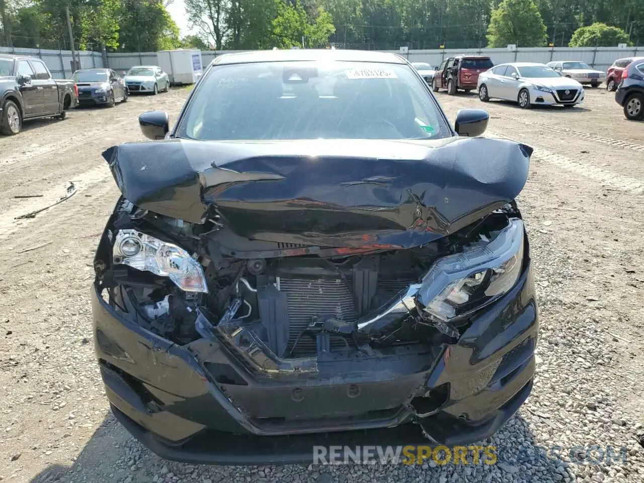 5 Photograph of a damaged car JN1BJ1AV1MW322075 NISSAN ROGUE 2021