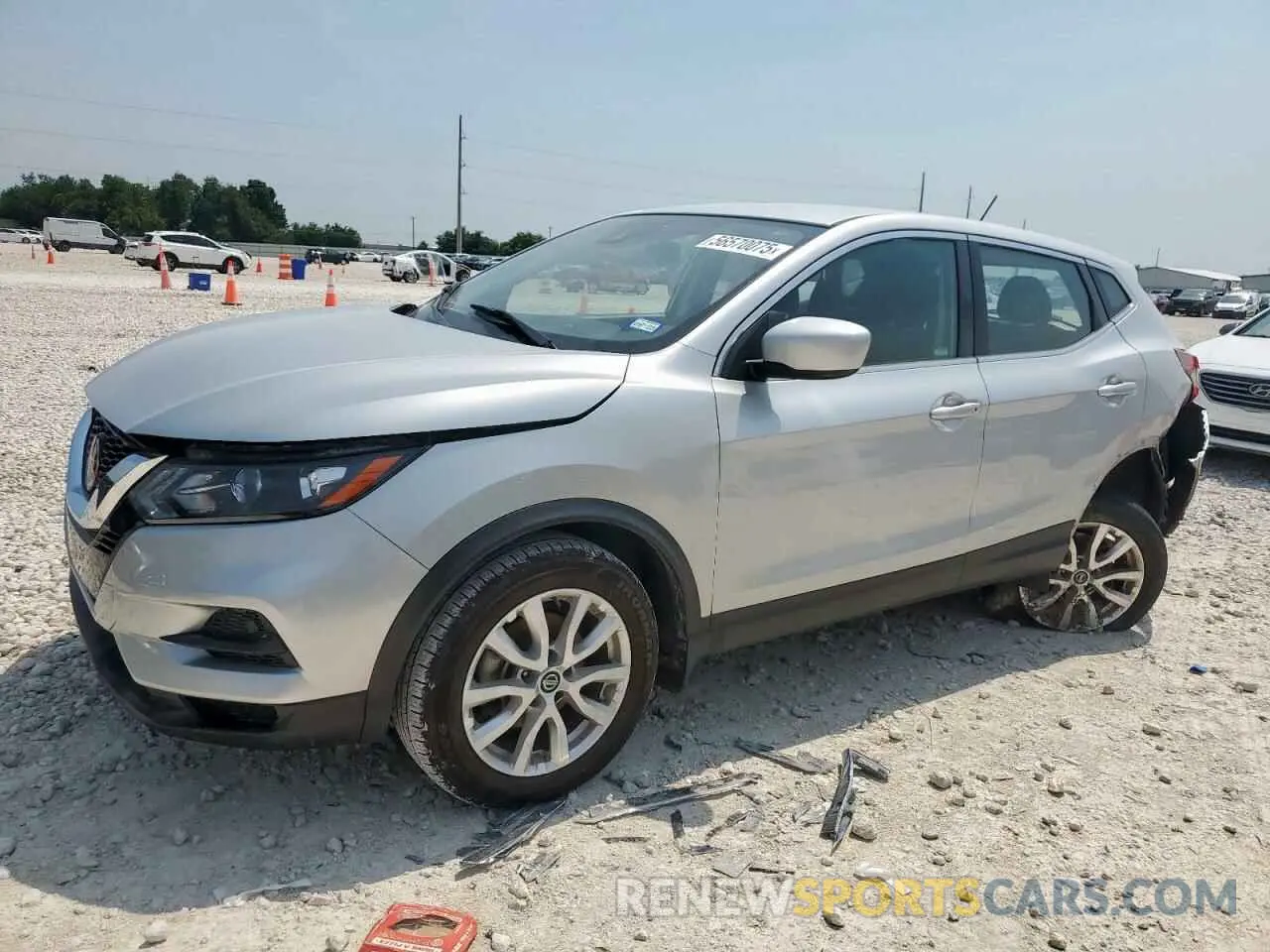 1 Photograph of a damaged car JN1BJ1AV1MW563618 NISSAN ROGUE 2021