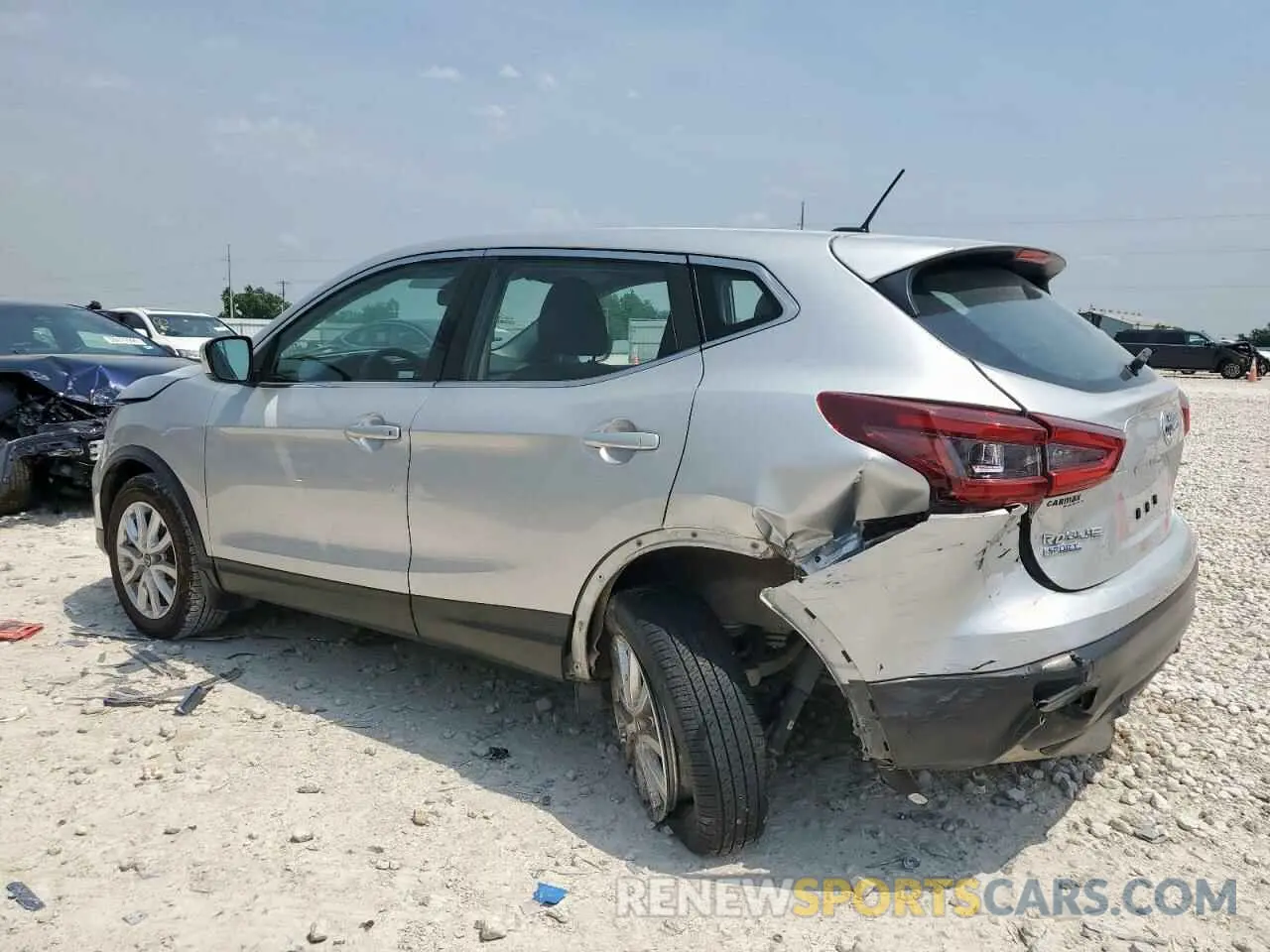 2 Photograph of a damaged car JN1BJ1AV1MW563618 NISSAN ROGUE 2021