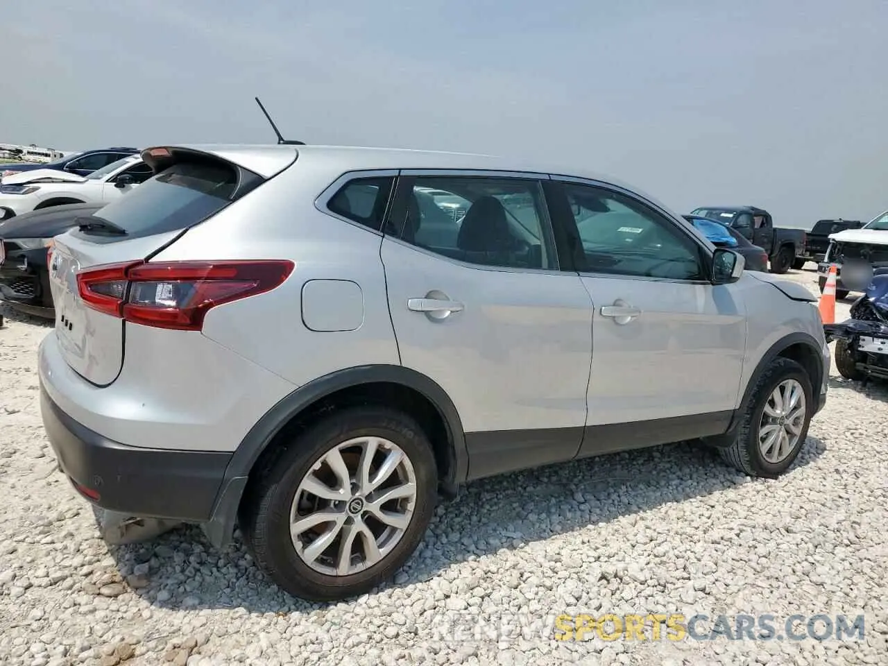 3 Photograph of a damaged car JN1BJ1AV1MW563618 NISSAN ROGUE 2021