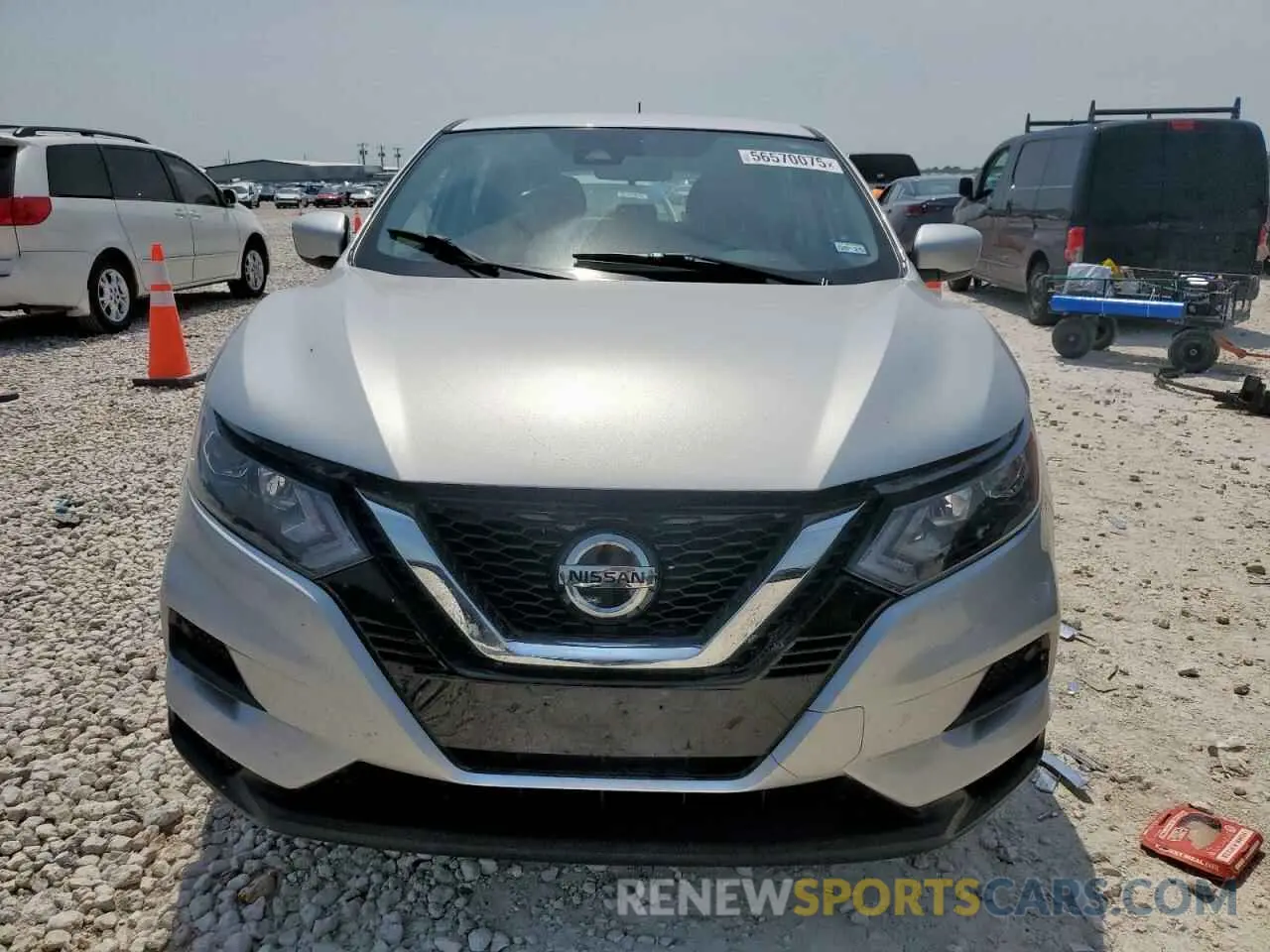 5 Photograph of a damaged car JN1BJ1AV1MW563618 NISSAN ROGUE 2021