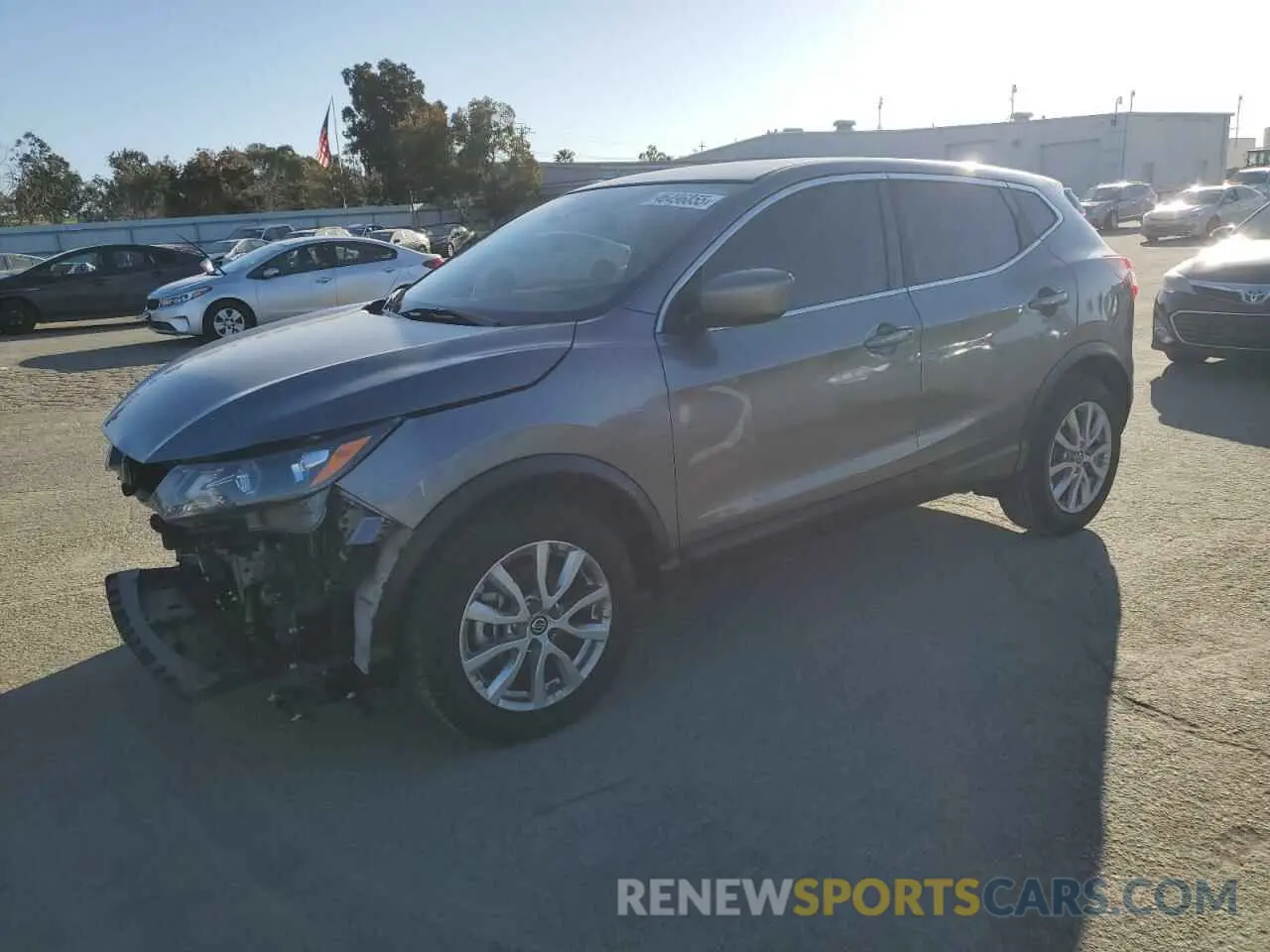 1 Photograph of a damaged car JN1BJ1AV1MW567524 NISSAN ROGUE 2021