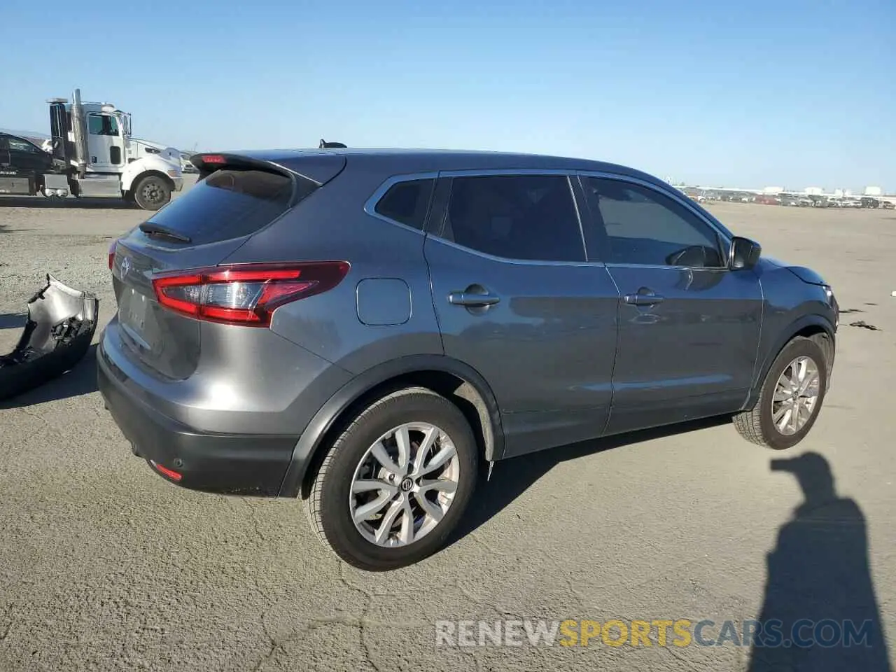 3 Photograph of a damaged car JN1BJ1AV1MW567524 NISSAN ROGUE 2021