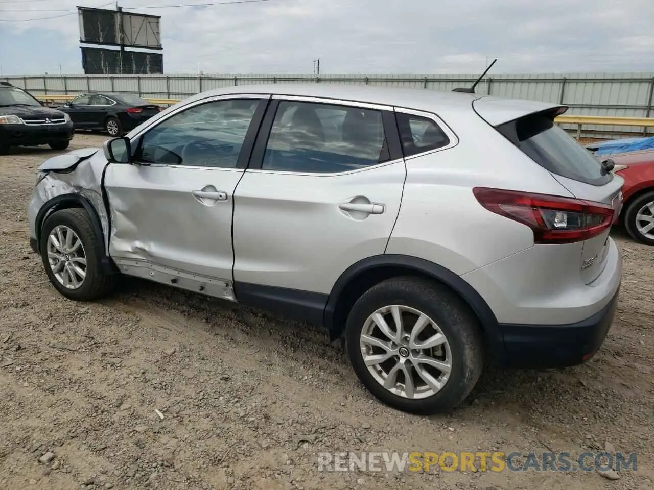 2 Photograph of a damaged car JN1BJ1AV1MW568561 NISSAN ROGUE 2021