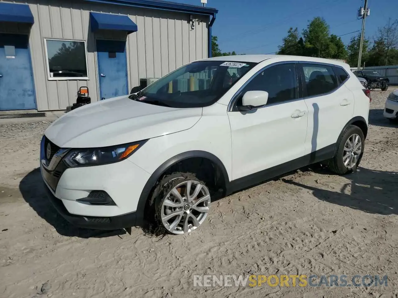 1 Photograph of a damaged car JN1BJ1AV2MW302112 NISSAN ROGUE 2021
