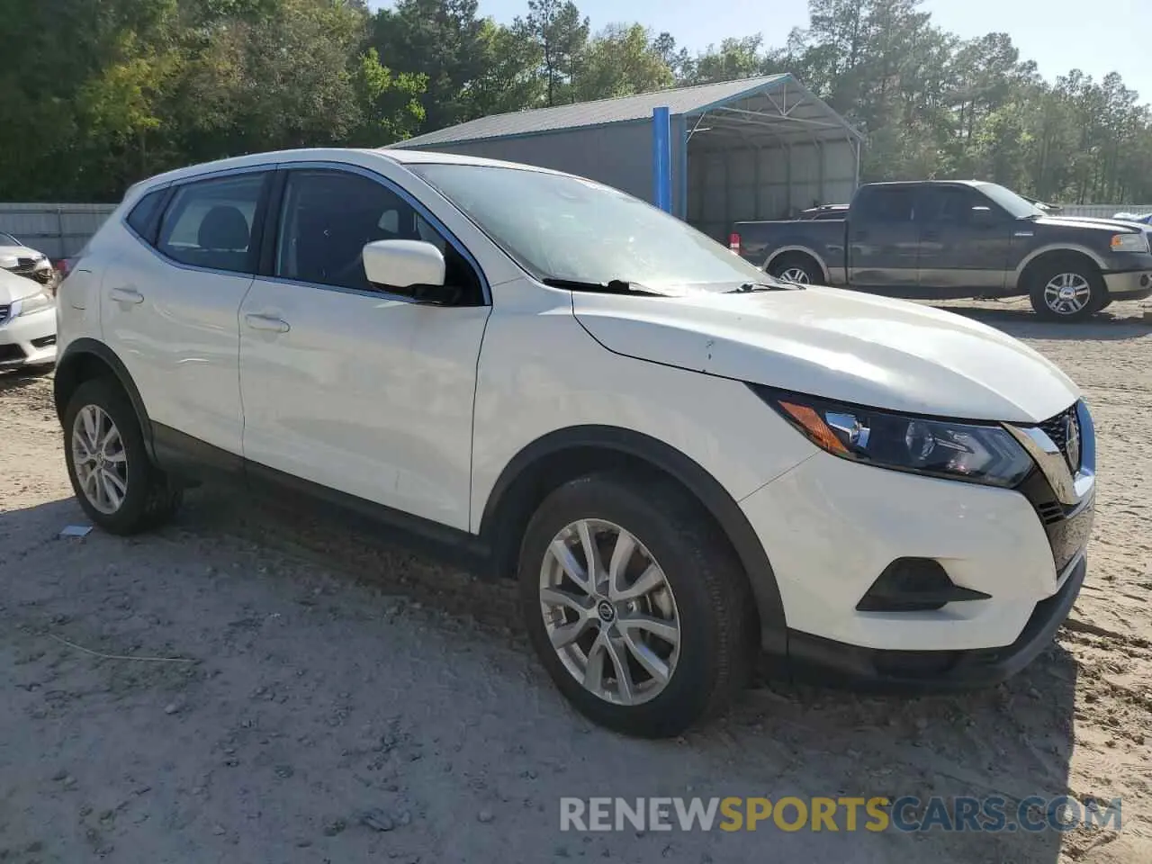 4 Photograph of a damaged car JN1BJ1AV2MW302112 NISSAN ROGUE 2021