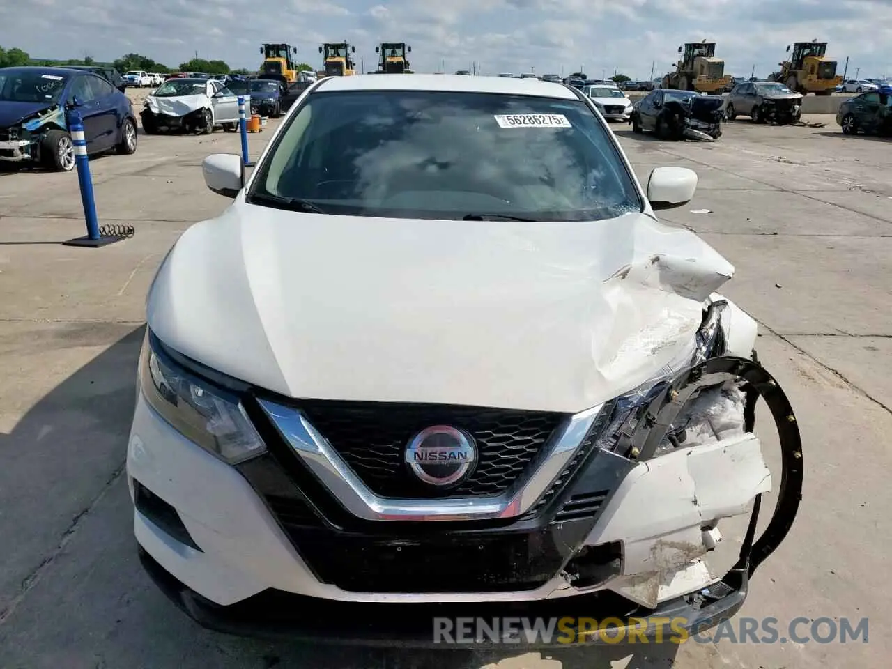 5 Photograph of a damaged car JN1BJ1AV2MW307360 NISSAN ROGUE 2021