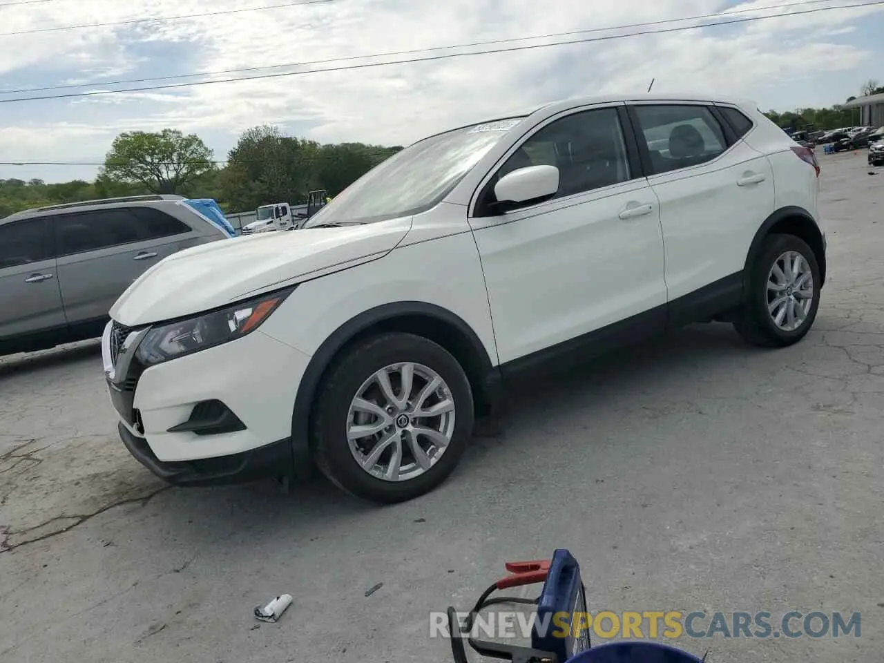 1 Photograph of a damaged car JN1BJ1AV2MW319024 NISSAN ROGUE 2021