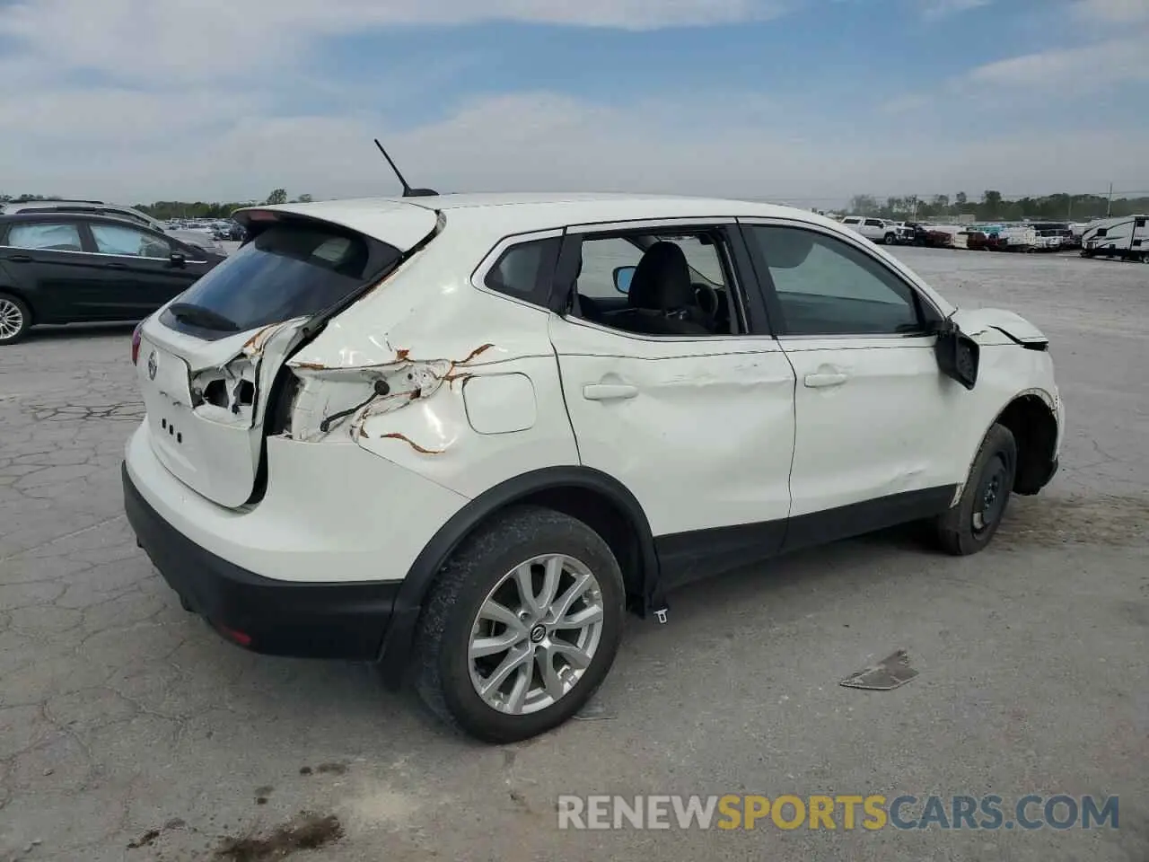 3 Photograph of a damaged car JN1BJ1AV2MW319024 NISSAN ROGUE 2021