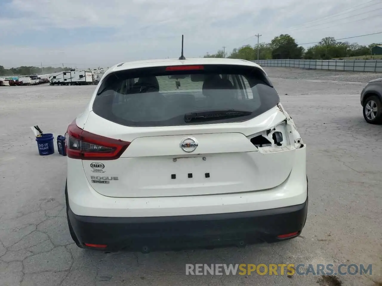 6 Photograph of a damaged car JN1BJ1AV2MW319024 NISSAN ROGUE 2021