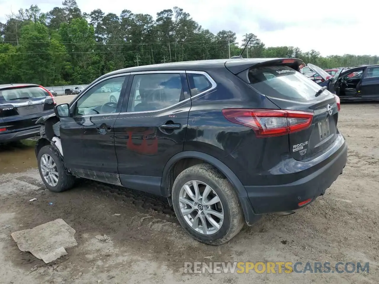 2 Photograph of a damaged car JN1BJ1AV2MW571100 NISSAN ROGUE 2021