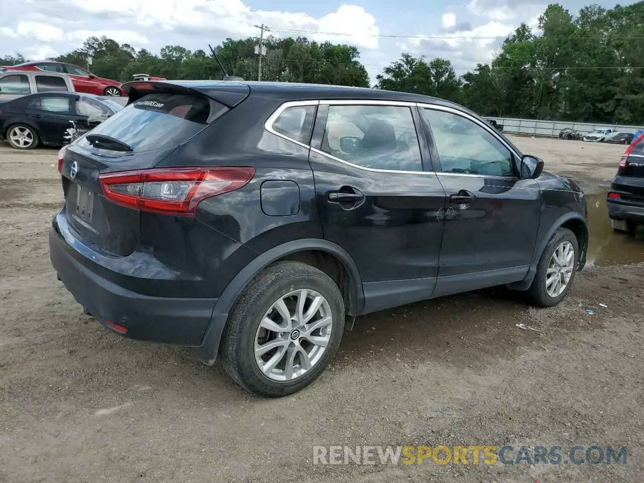 3 Photograph of a damaged car JN1BJ1AV2MW571100 NISSAN ROGUE 2021