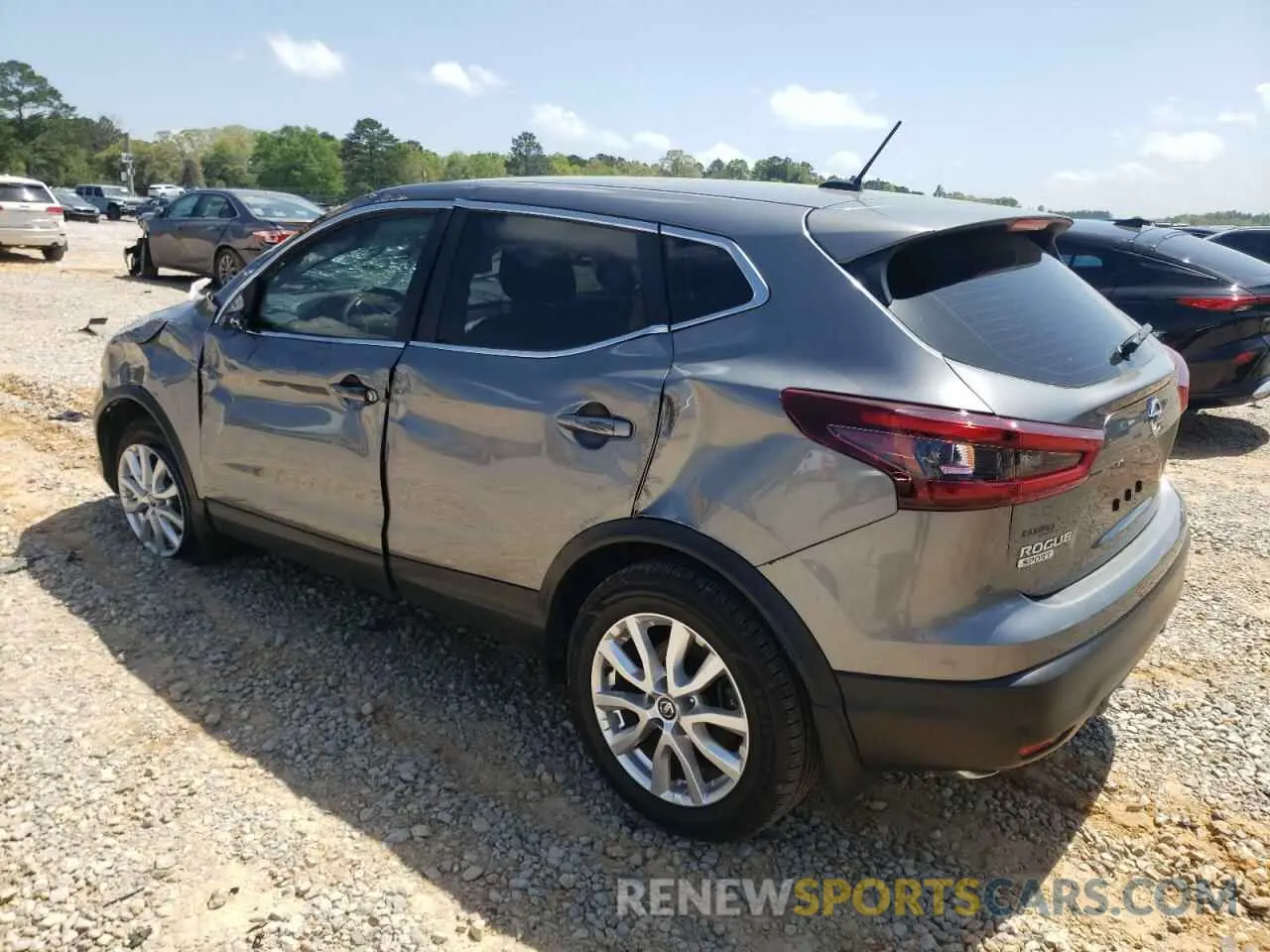 2 Photograph of a damaged car JN1BJ1AV2MW573039 NISSAN ROGUE 2021
