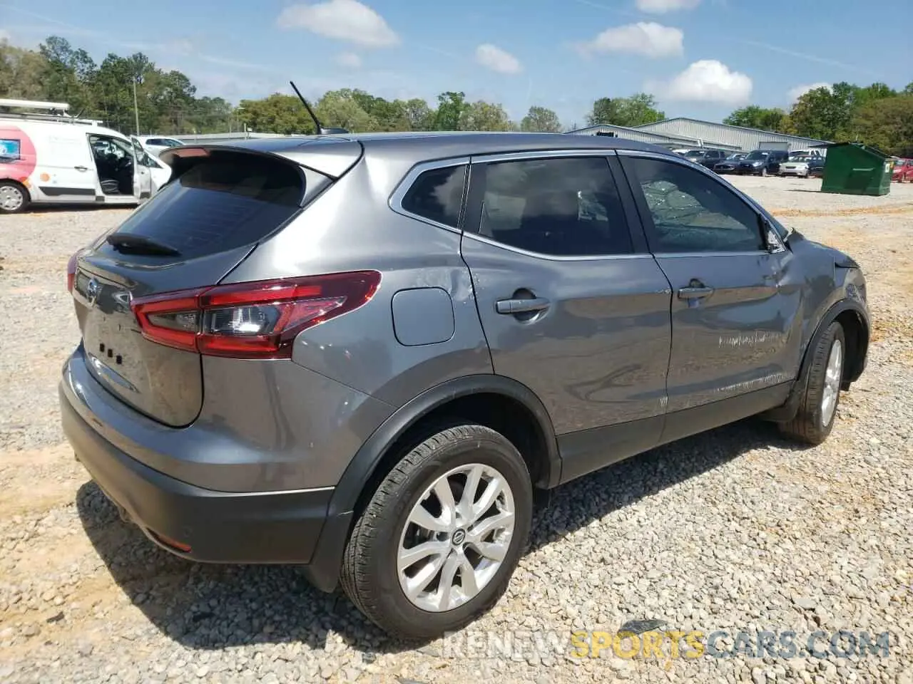 3 Photograph of a damaged car JN1BJ1AV2MW573039 NISSAN ROGUE 2021