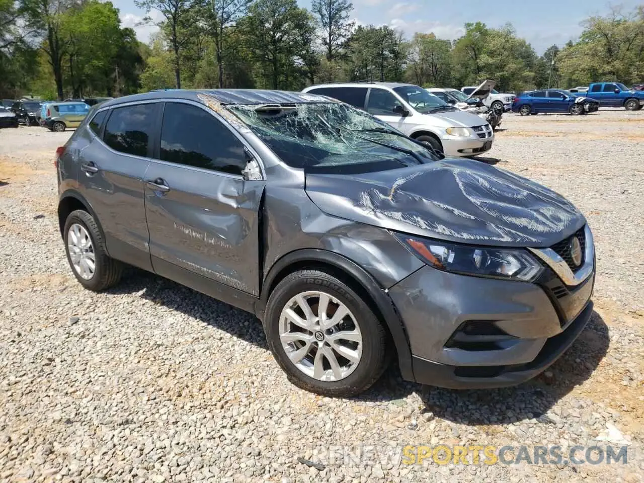 4 Photograph of a damaged car JN1BJ1AV2MW573039 NISSAN ROGUE 2021
